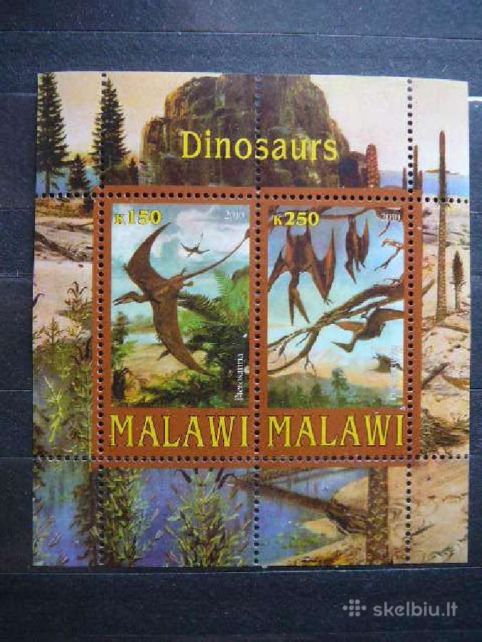 Dinozaurai Malavis 2010 svarus g140a