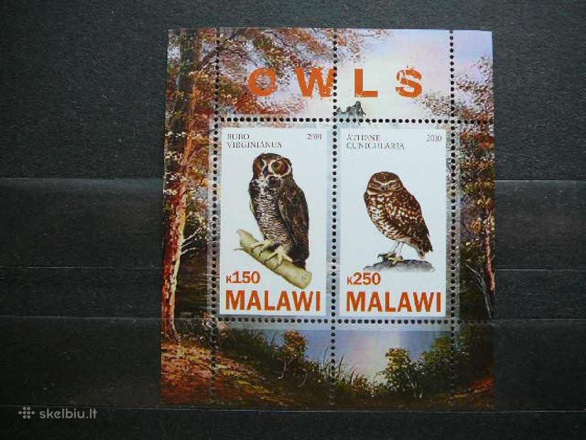 Peledos Pauksciai Malavis 2010 svarus g147a