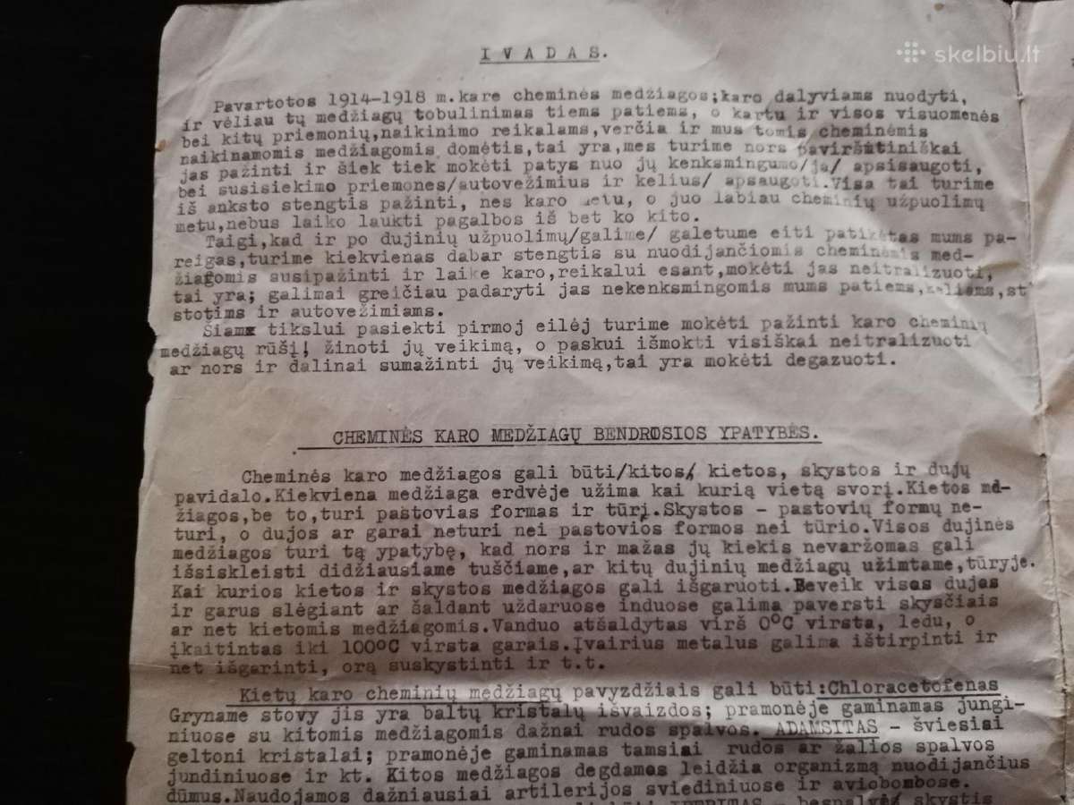 Degazacijos konspektai .1938m - nuotraukos Nr. 3