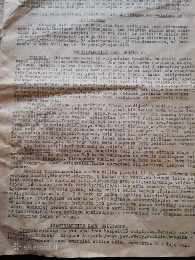 Degazacijos konspektai .1938m - nuotraukos Nr. 5