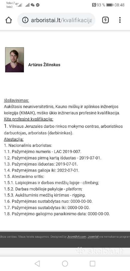 Avarinių medžių pjovimas-genėjimas Sodų genėjimas - nuotraukos Nr. 17