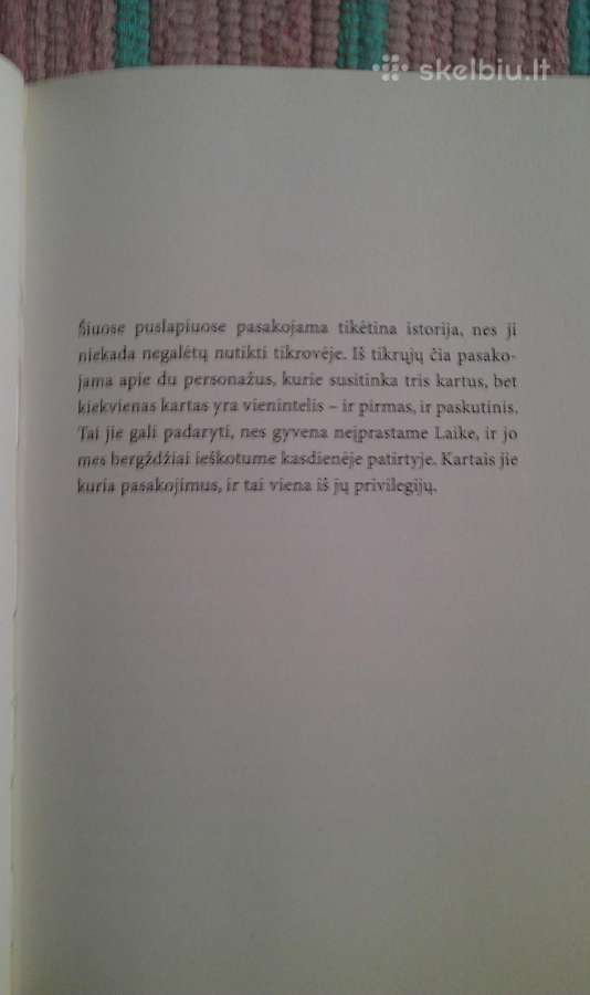 "Triskart aušroje"romanas Alessandro Baricco - nuotraukos Nr. 3