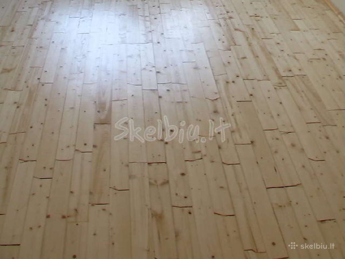 Grindų šlifavimas restauravimas nuo 9eur - nuotraukos Nr. 4