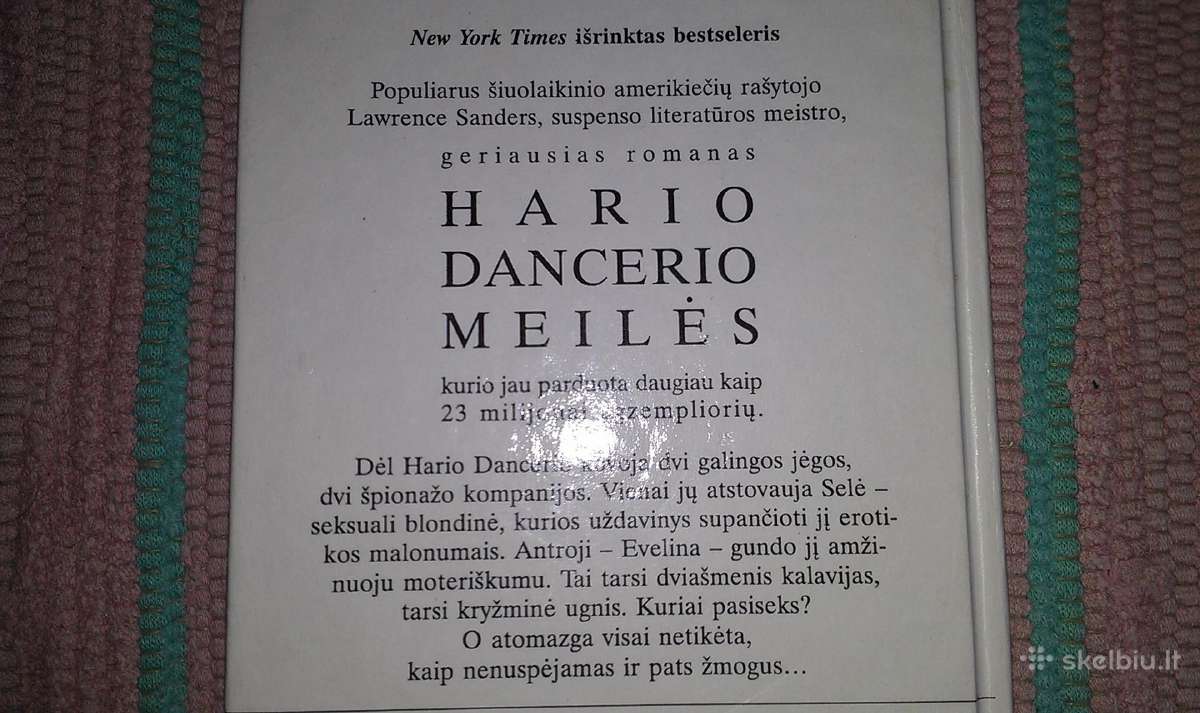 "Hario Dancerio Meilės" Lawrence Sanders - nuotraukos Nr. 5
