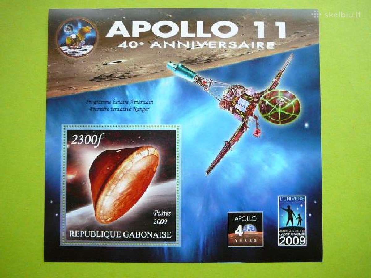Kosmosas Apollo 11 #gb0709
