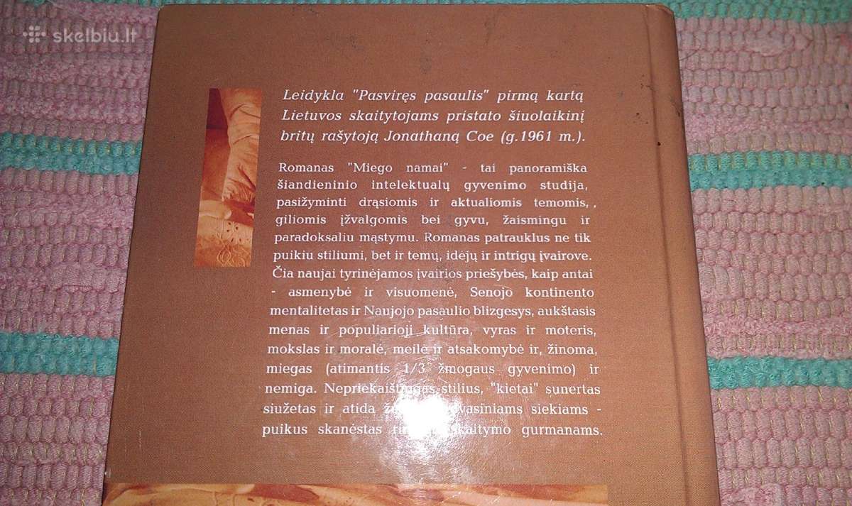 "Miego namai" Jonathan Coe 2001 m.romanas - nuotraukos Nr. 4