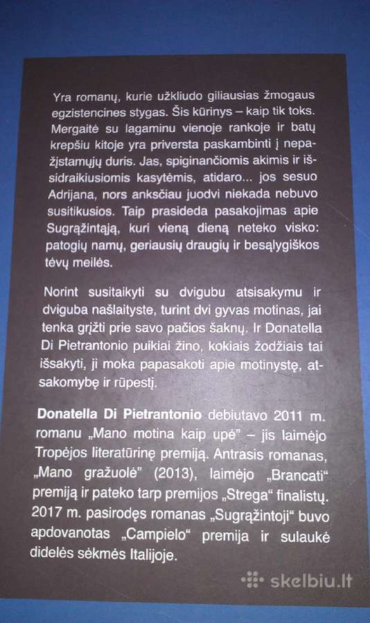 "sugrąžintoji"donatella Di Pietrantonio 2018m - nuotraukos Nr. 4