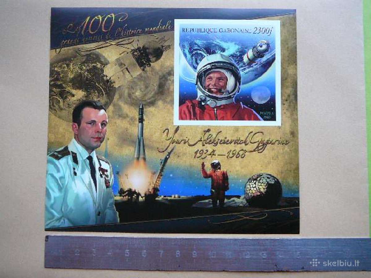 Izymus zmones Kosmosas J. Gagarin gb0510b