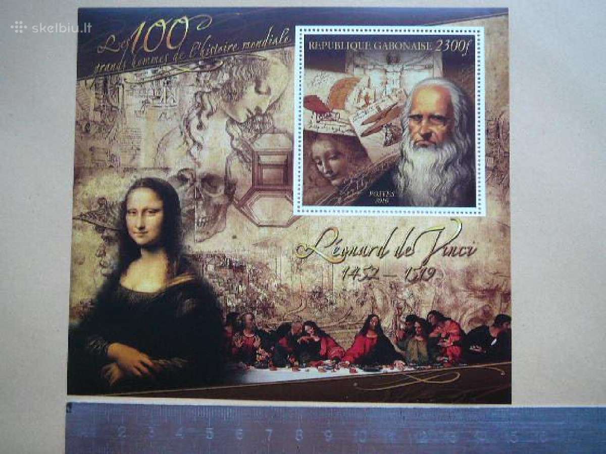 Izymus zmones Daile L. da Vinci Gabonas Mnh gb0810