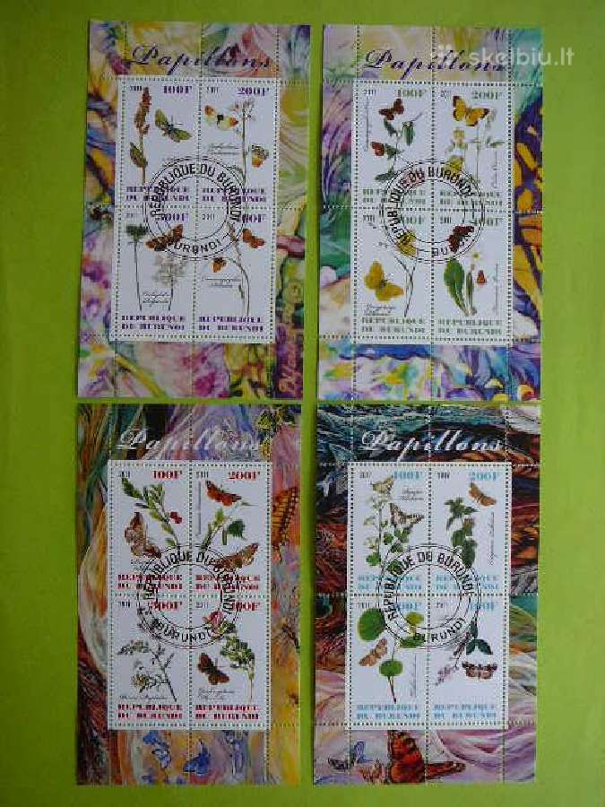 Drugeliai Geles Burundis 2011 antsp. g398/01