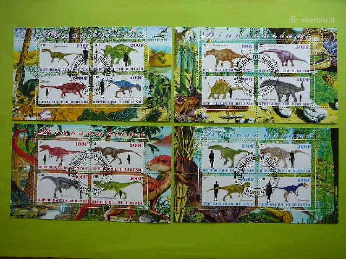 Dinozaurai Burundis 2011 antsp. g402/5