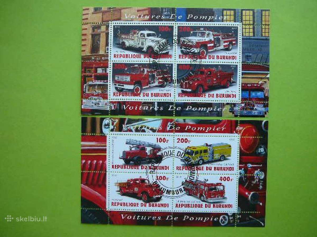 Automobiliai Gaisrines Burundis 2010 antsp. g198/9