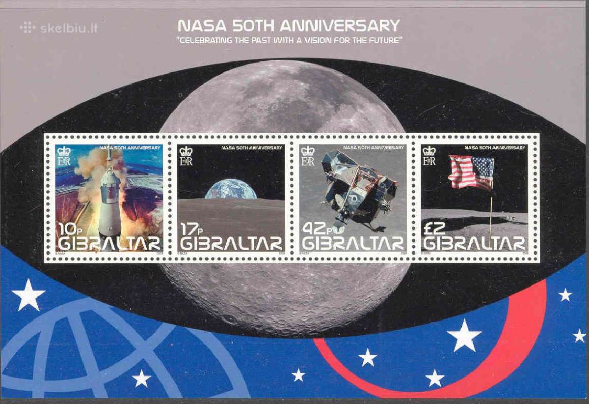 Gibraltaras 2008 "50 metų Nasa".