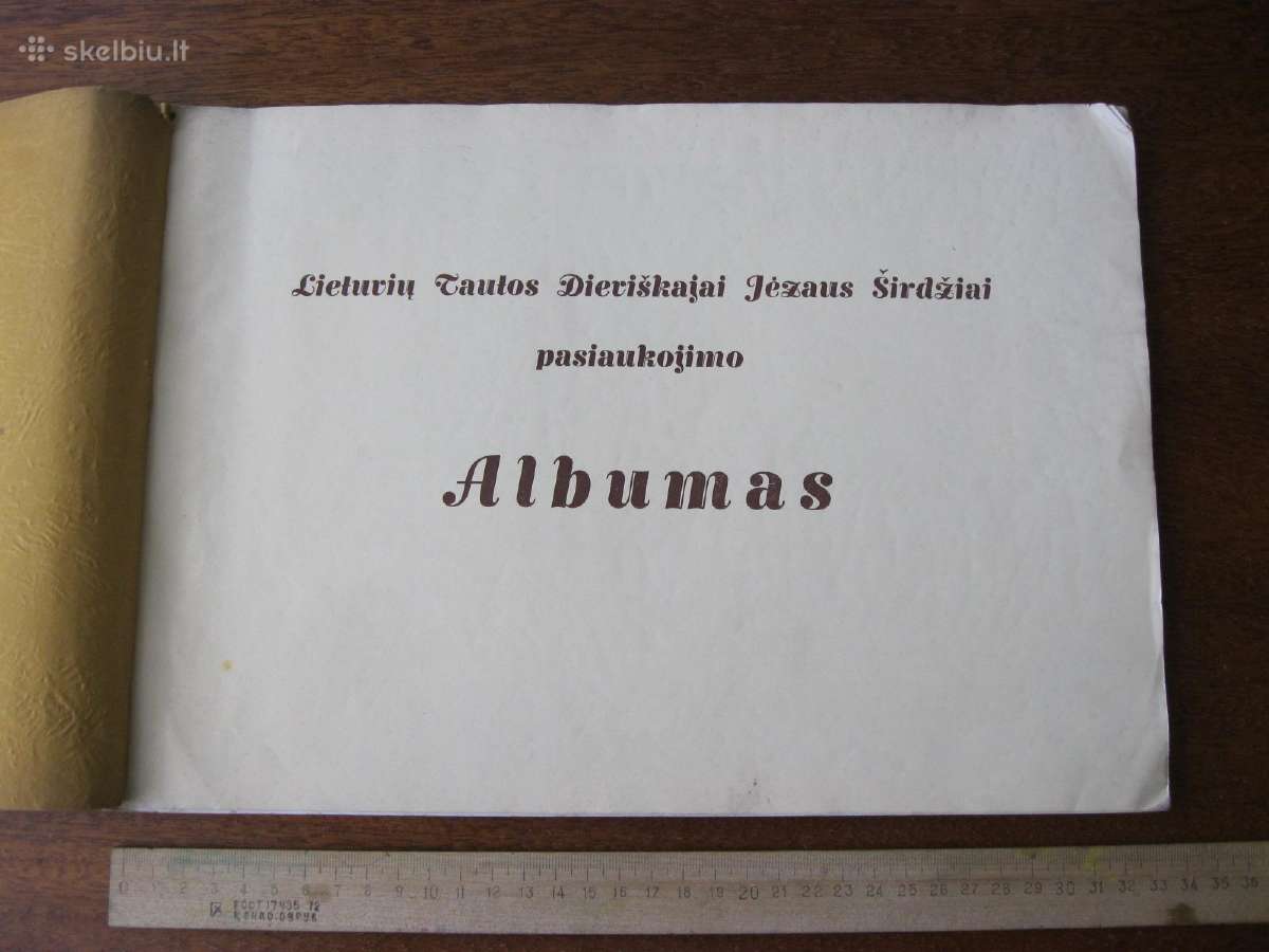 Lietuvių tautos pasiaukojimo Jėzaus širdžiai album - nuotraukos Nr. 2