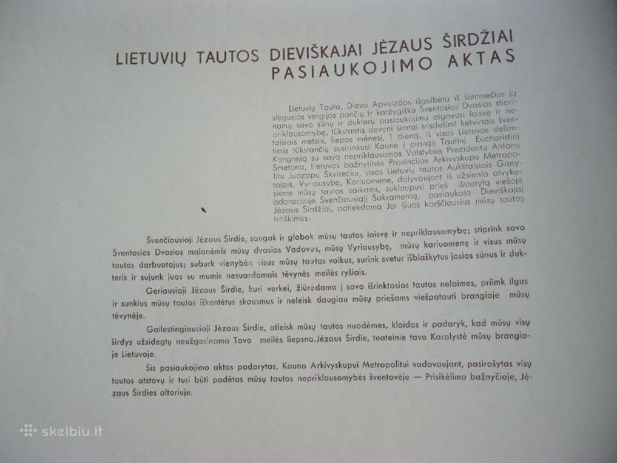 Lietuvių tautos pasiaukojimo Jėzaus širdžiai album - nuotraukos Nr. 3