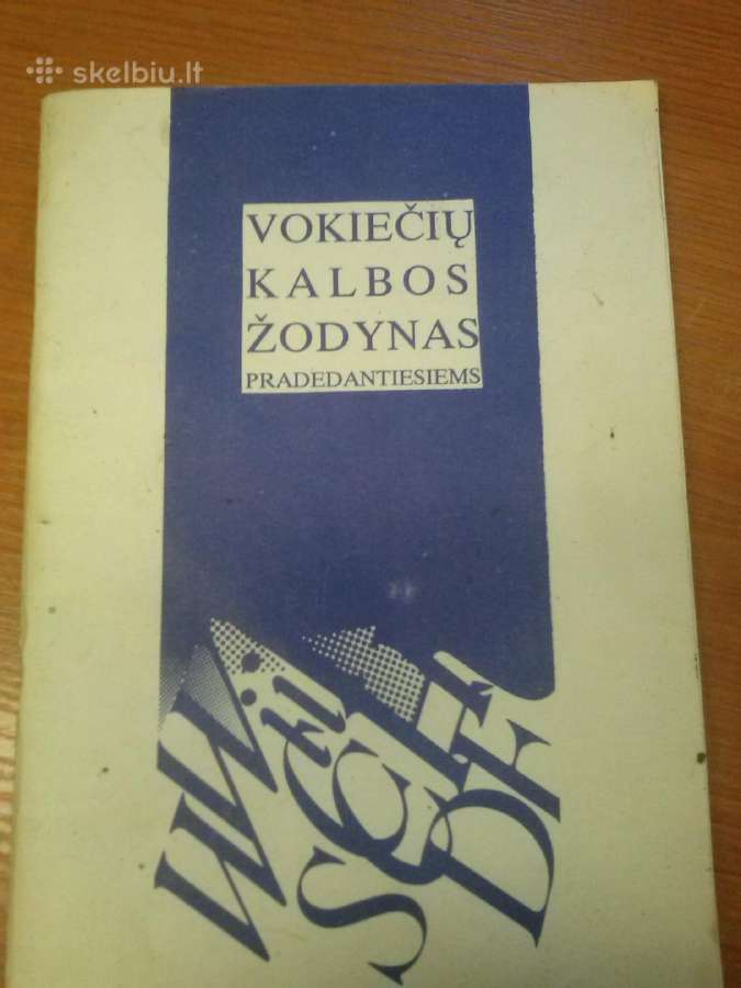 Zodynai. vokieciu-lietuviu, anglu-lietuviu.vokieci