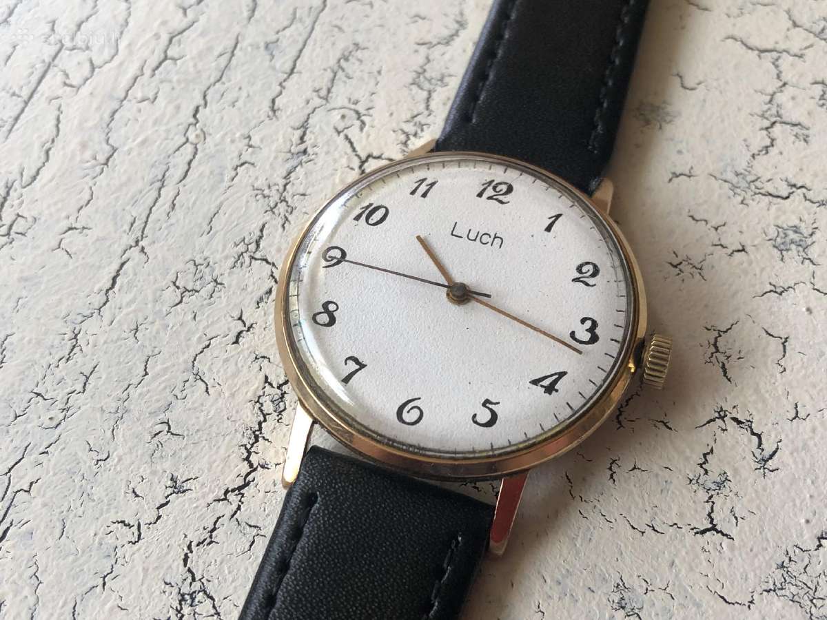 Rankinis laikrodis Poljot slim, Luch slim, Raketa - nuotraukos Nr. 4