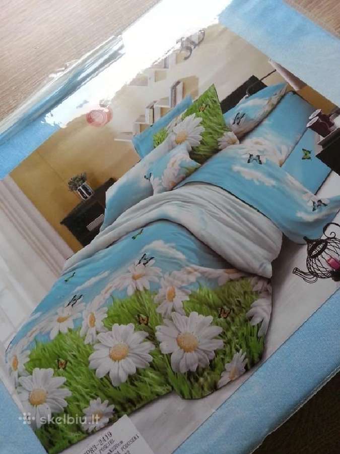 3D satino medvinės patalynės komplektas - nuotraukos Nr. 3
