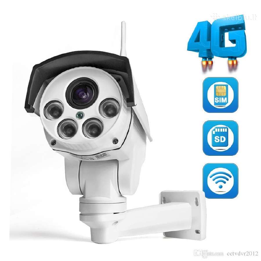 Ip lauko kamera su Sim kortele 3g, 4G 5megapikseli - nuotraukos Nr. 3