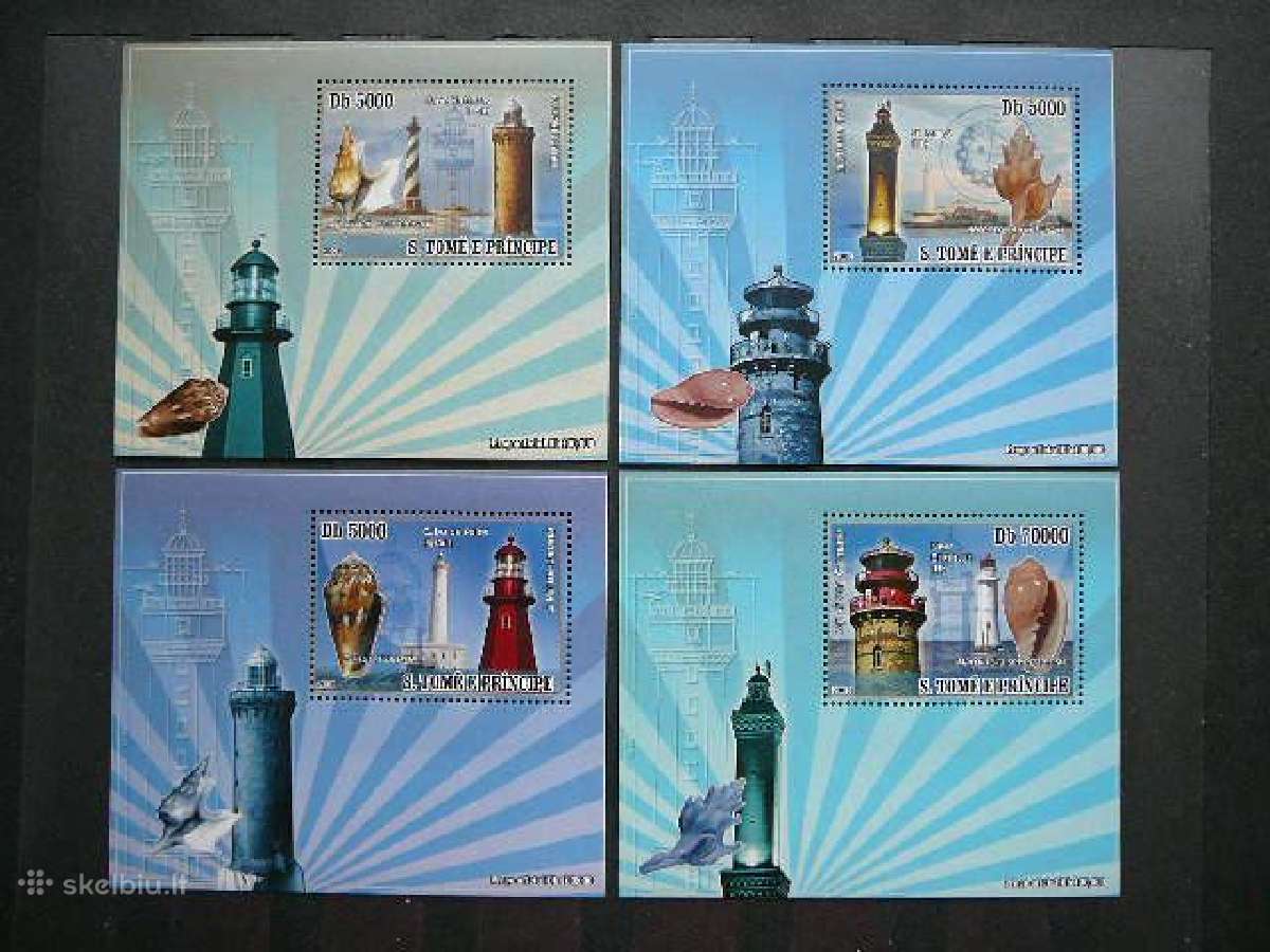 Svyturiai Kriaukles S. Tome 2008 svarus st892