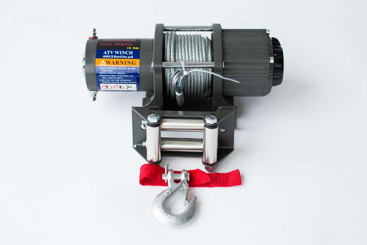 1818kg elektrinė gervė, gerves 1,8 t-7,7t, 12-24 V - nuotraukos Nr. 4
