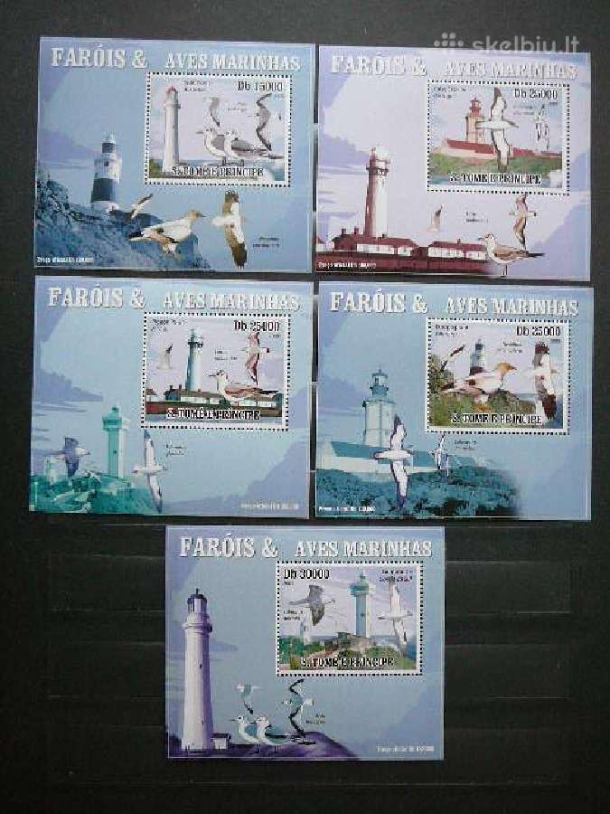 Svyturiai Pauksciai S. Tome 2009 svarus st895