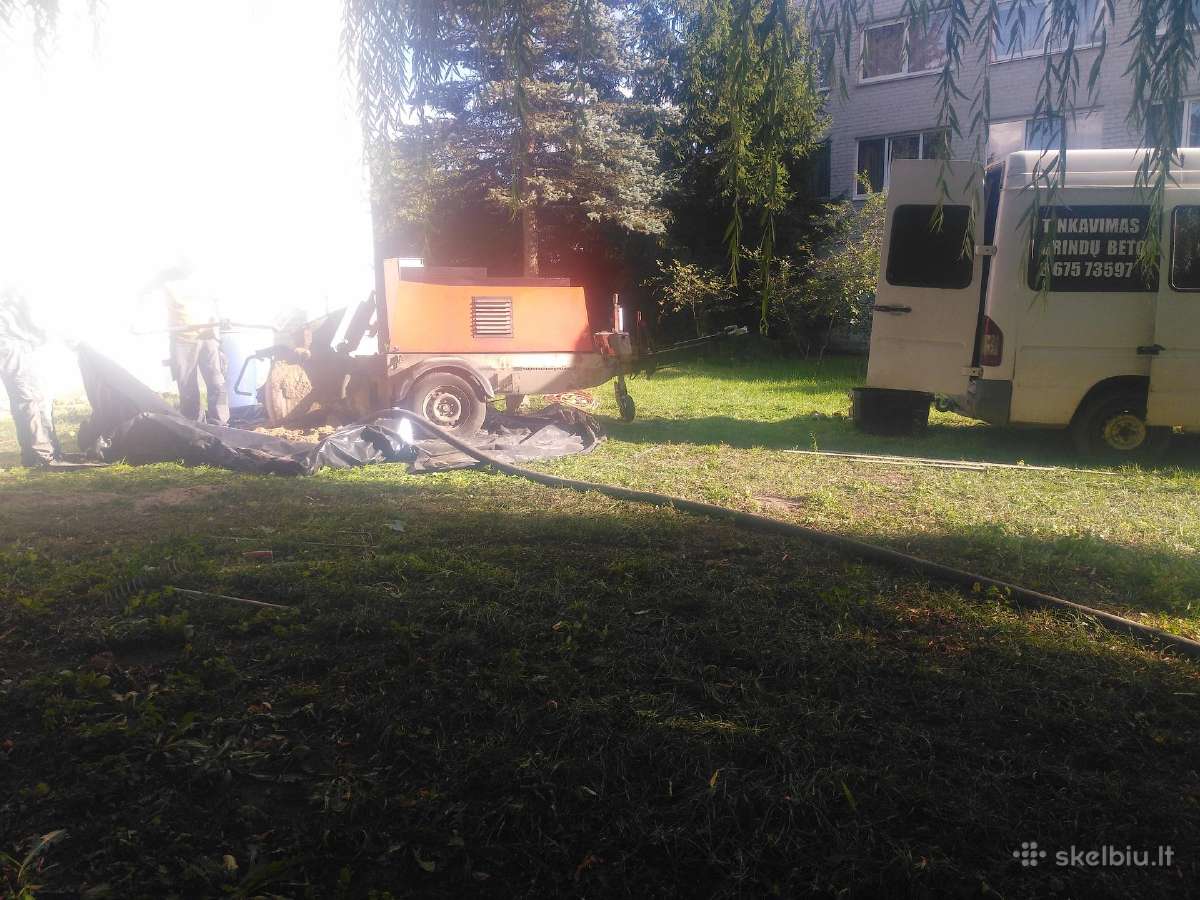 Grindų betonavimas - nuotraukos Nr. 13