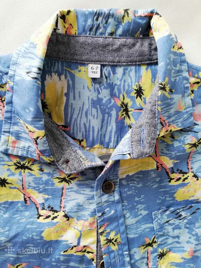 Marks&spencer marškiniai berniukui 122 dydžio 6-7m - nuotraukos Nr. 3