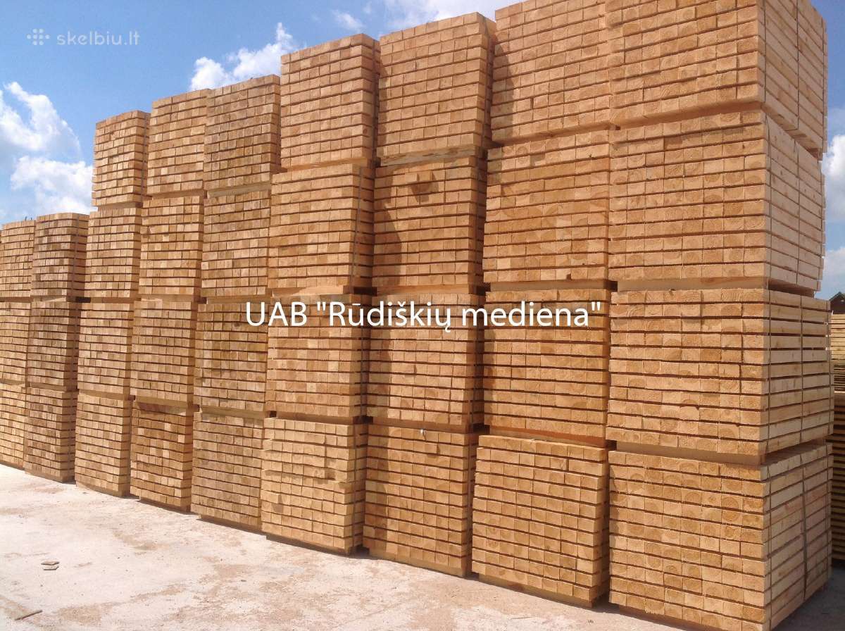 Mediena namams, stogams, karkasams ir I-beam sijos - nuotraukos Nr. 14