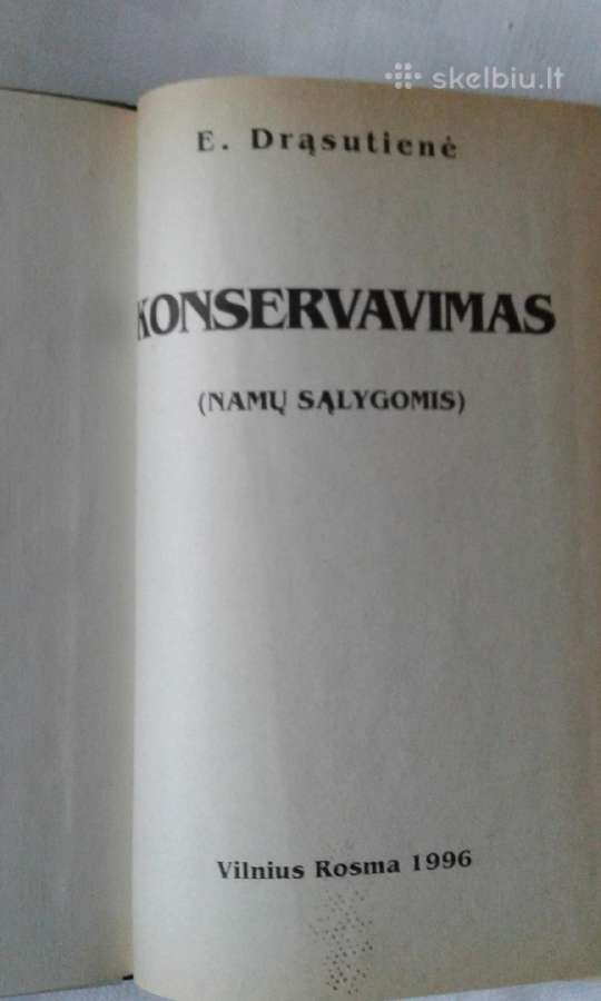 E. Drąsutienė ,valgių knygos 1996,1958 m. - nuotraukos Nr. 2