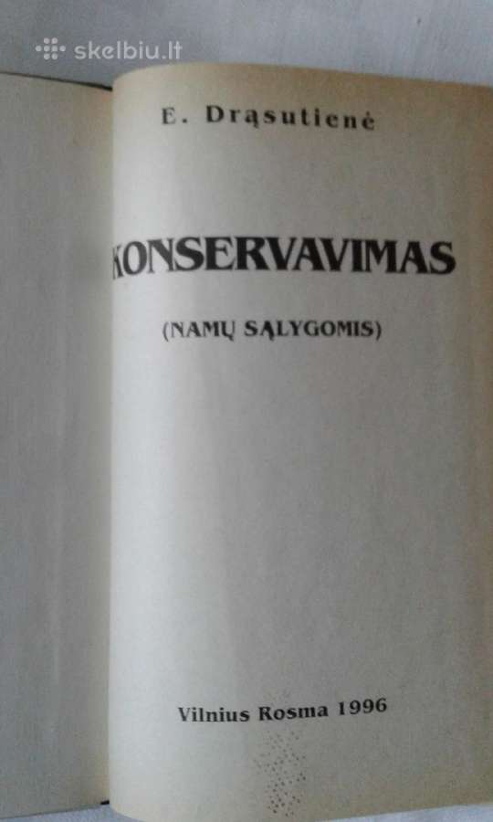E. Drąsutienė ,valgių knygos 1996,1958 m. - nuotraukos Nr. 12