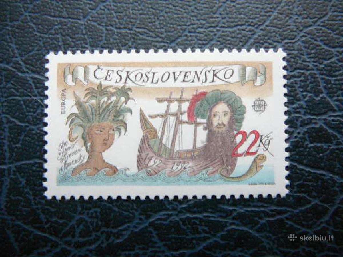 Kolumbas Burlaiviai Europa Cekoslovakija 1992 cs22