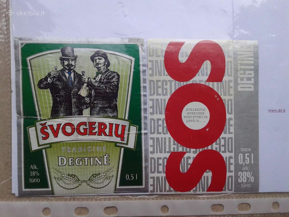 Senos alkoholio etiketės ,Alyta" - nuotraukos Nr. 20
