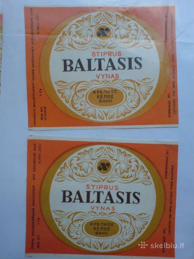 Senos alkoholio etiketės ,Alyta" -1 - nuotraukos Nr. 13