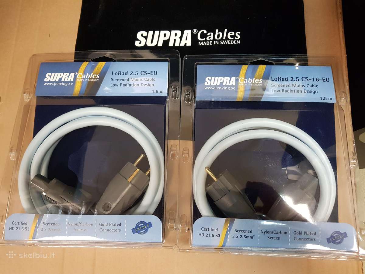 Supra Sword Combicon 2x3m akustinis laidas - nuotraukos Nr. 14