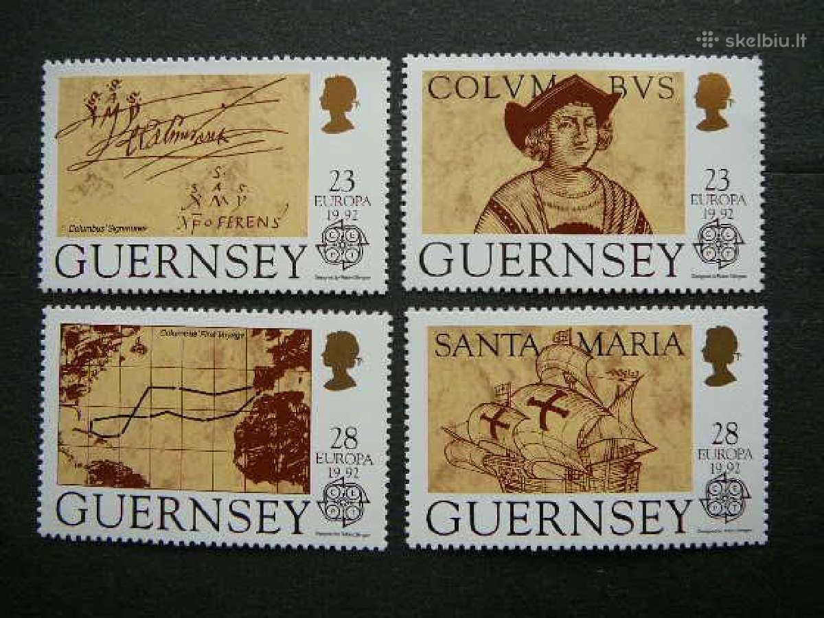 Kolumbas Burlaiviai Europa Guernsey (UK) grs011