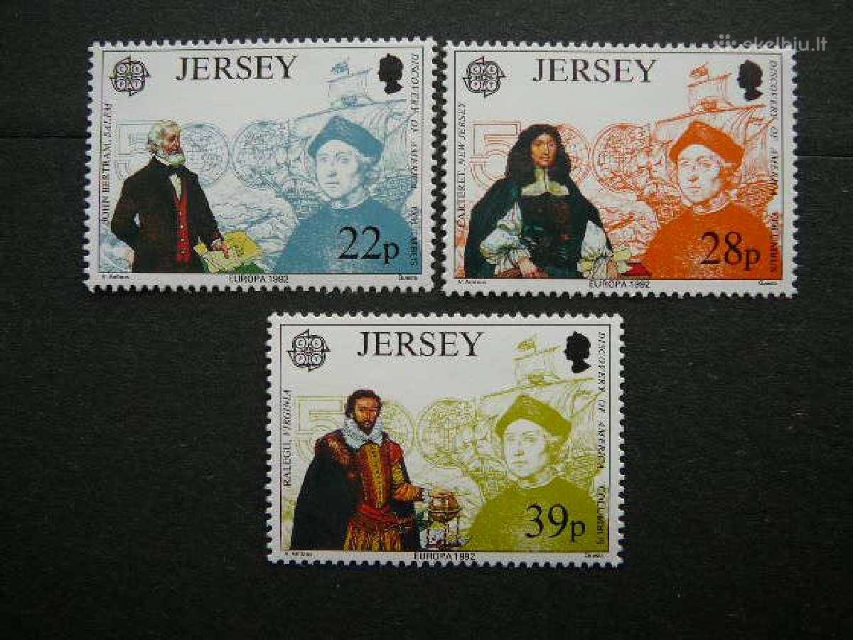 Kolumbas Burlaiviai Europa Jersey 1992 Mnh rs321