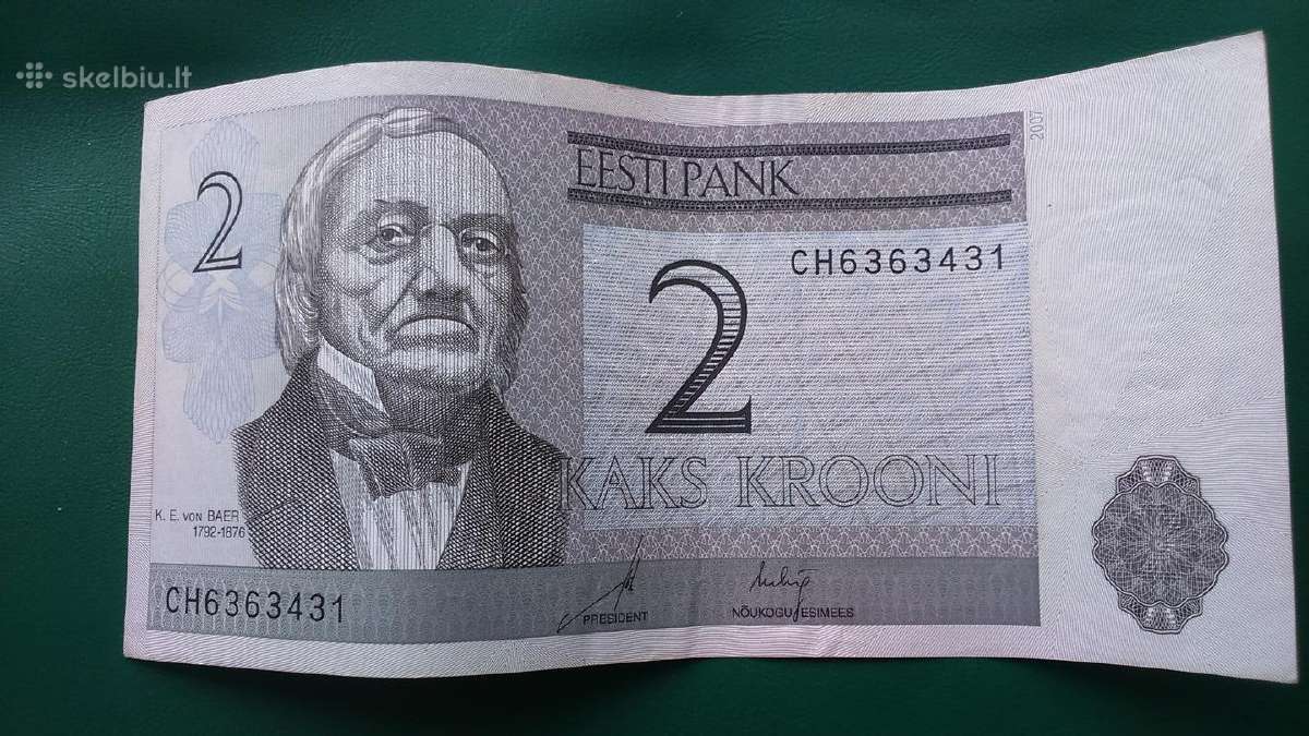 Estijos kronos banknotai