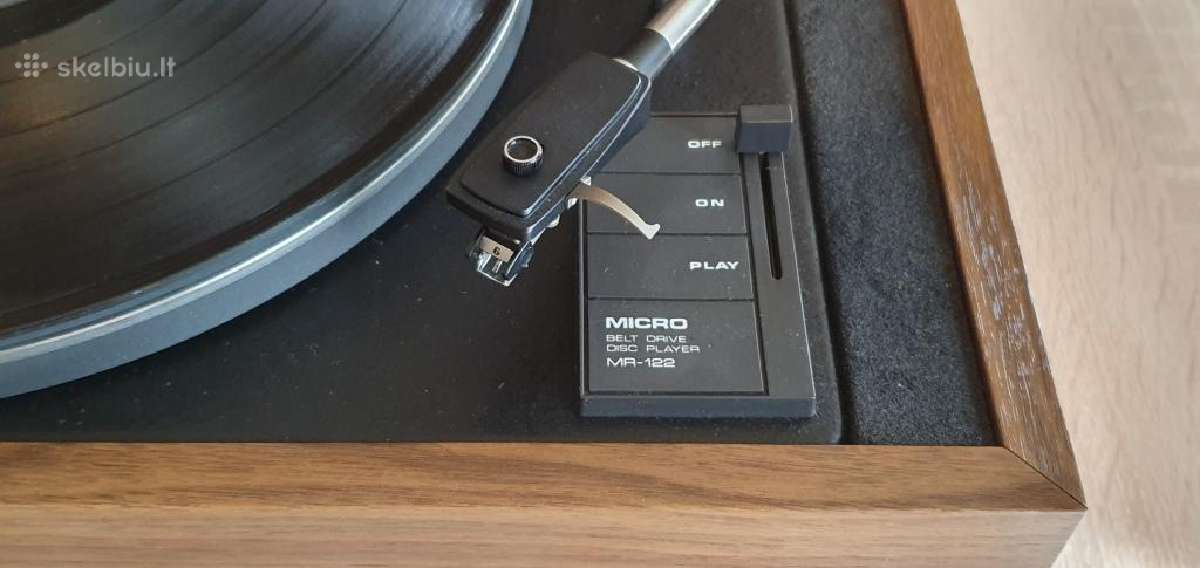Micro Seiki Mr-122, Made in Japan - nuotraukos Nr. 3