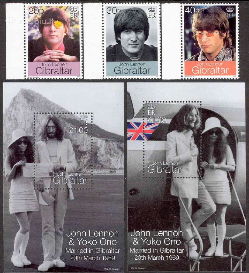 Gibraltaras 1999. John Lennon.