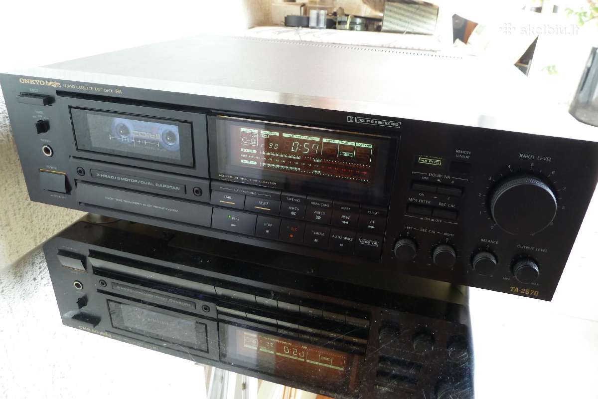 Kasetinis Nakamichi Akai Aiwa Sony JVC Pioneer - nuotraukos Nr. 22
