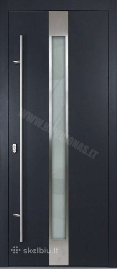 Lauko durys A, A+, A++ klasės namams Ud=0,71 W/m²k