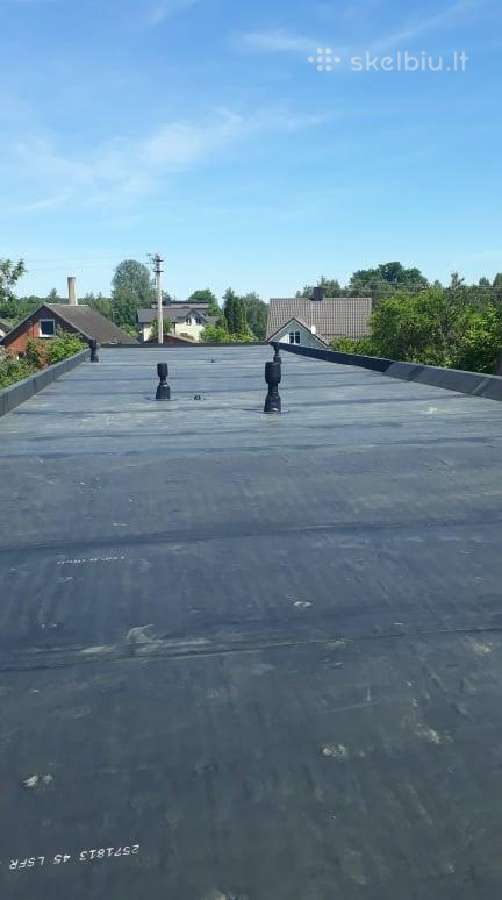 Stogų, balkonų, terasų dengimas Epdm danga