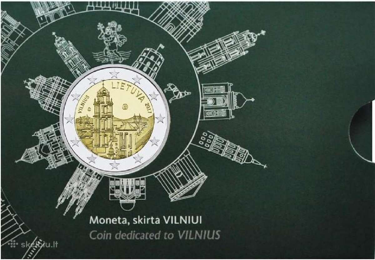 Lietuviškos proginės euro monetos - nuotraukos Nr. 17
