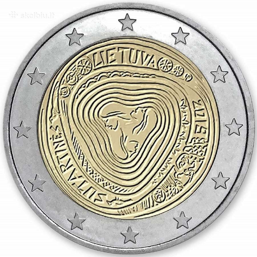 Lietuviškos proginės euro monetos - nuotraukos Nr. 13