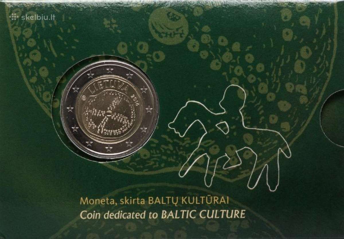 Lietuviškos proginės euro monetos - nuotraukos Nr. 19