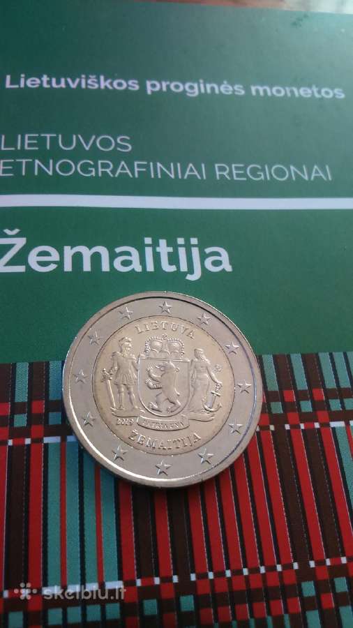 Proginis Lietuviskas 2019m. Žemaitijos 2eurai