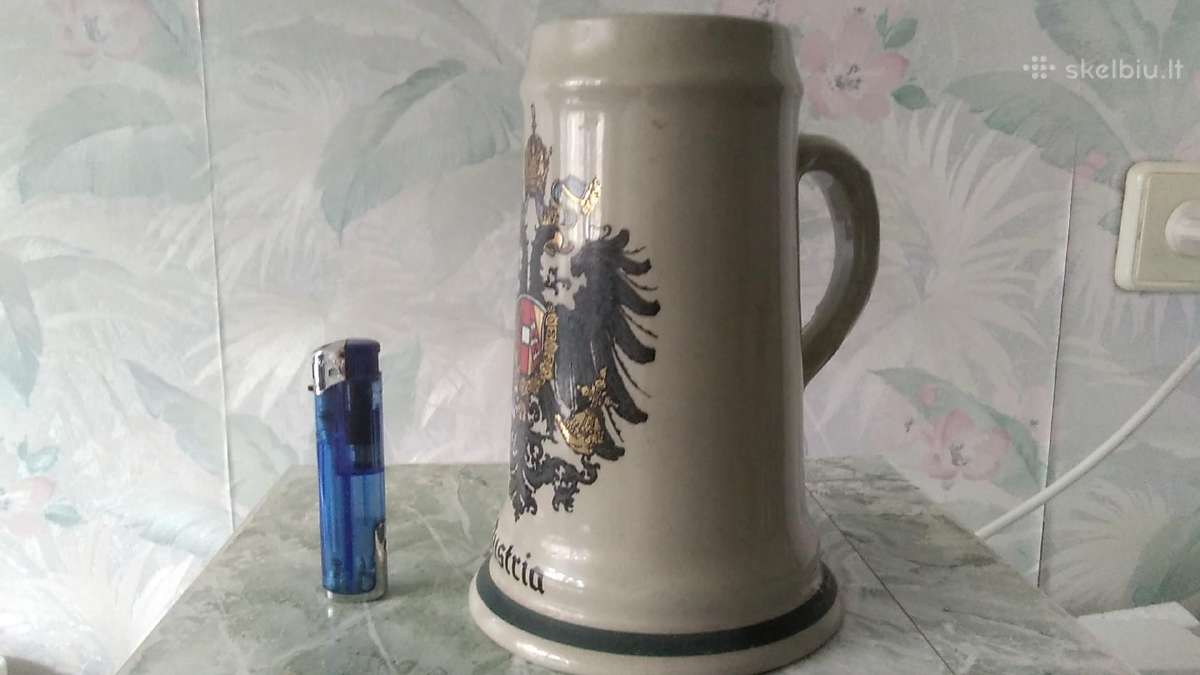 Originalus bokalas su Austrijos herbu. - nuotraukos Nr. 2