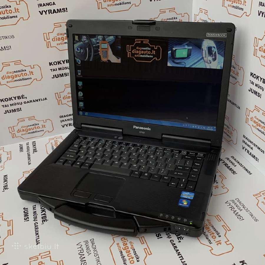 Panasonic Tough-book Cf-53, i5/4gb+SSD