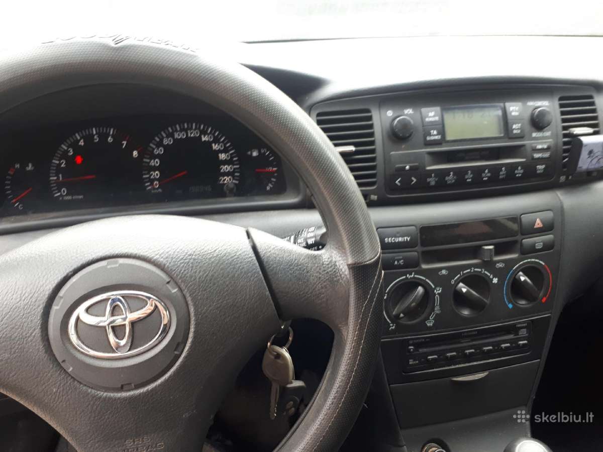 Toyota Corolla dalimis - nuotraukos Nr. 6